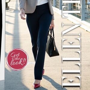 Ellen Tracy straight leg Trouser Pants - Large